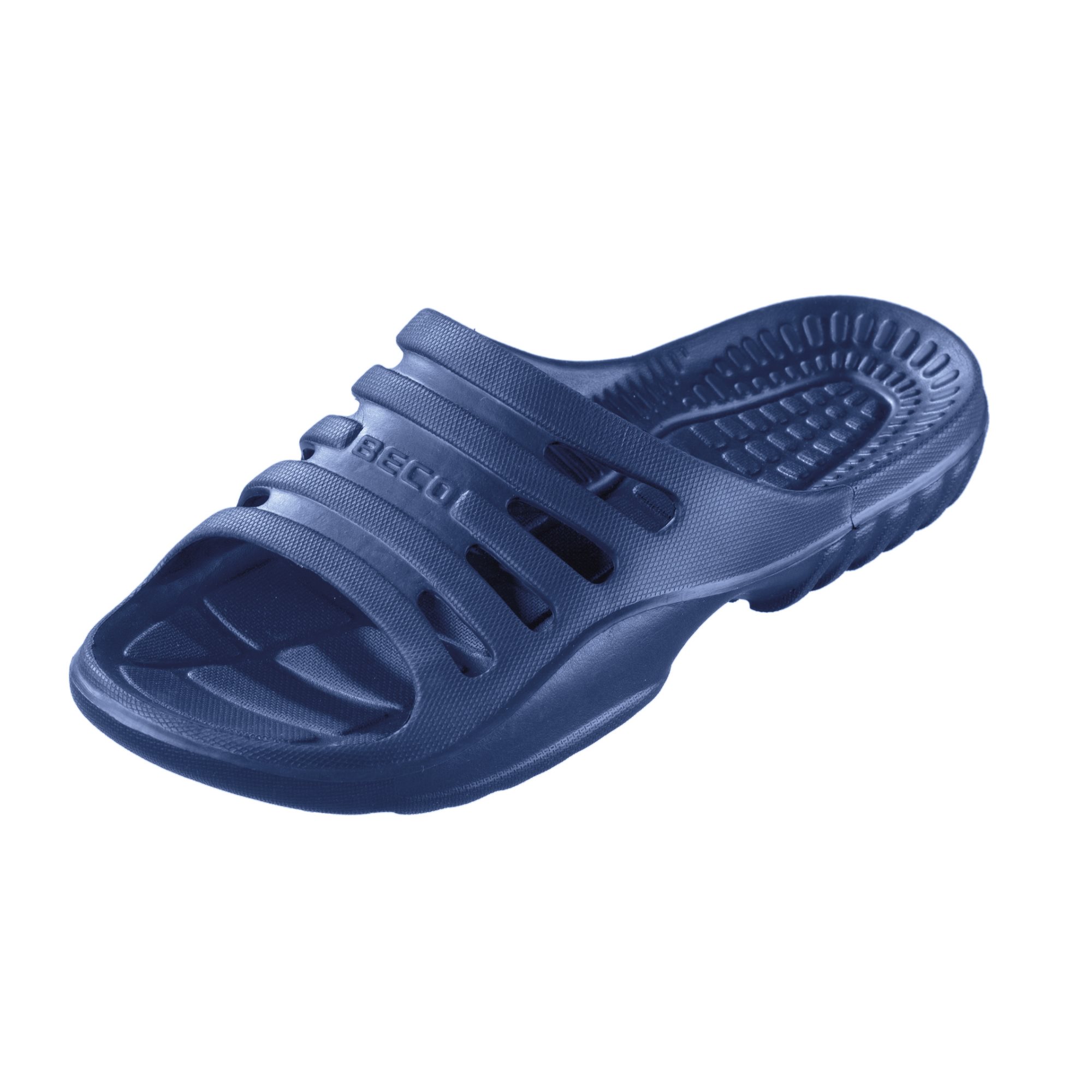 BECO Badeschuhe Slipper 41 marine