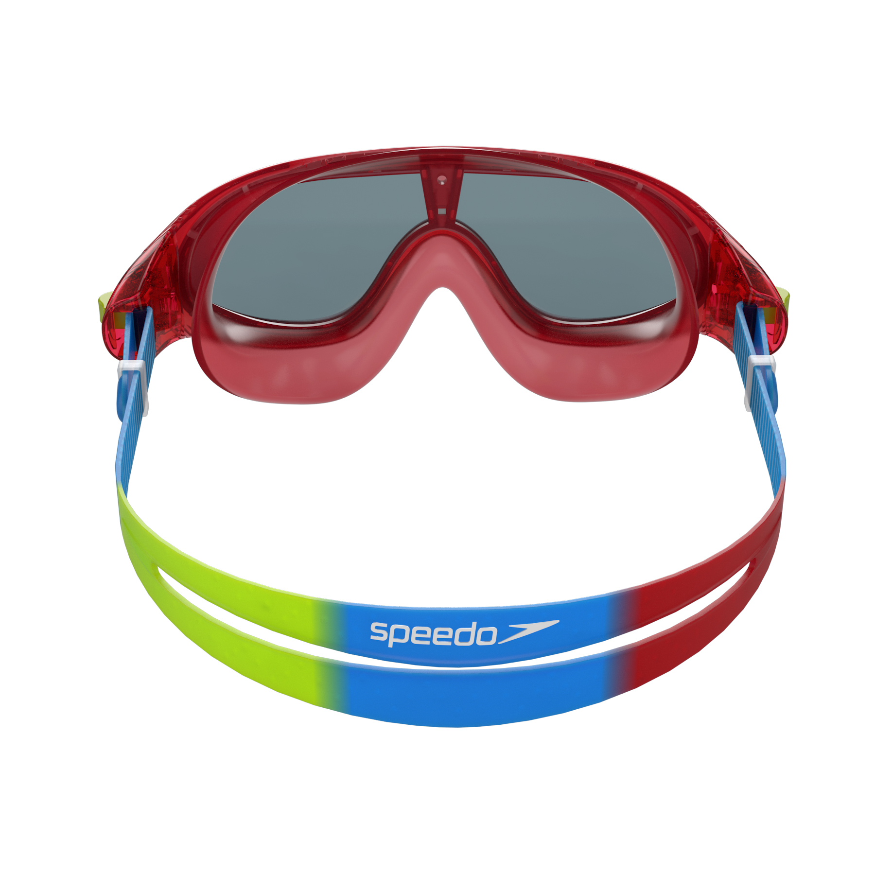 Speedo Biofuse Rift Junior Lava Red/Japan Blue/Smoke Orchid/Soft Coral