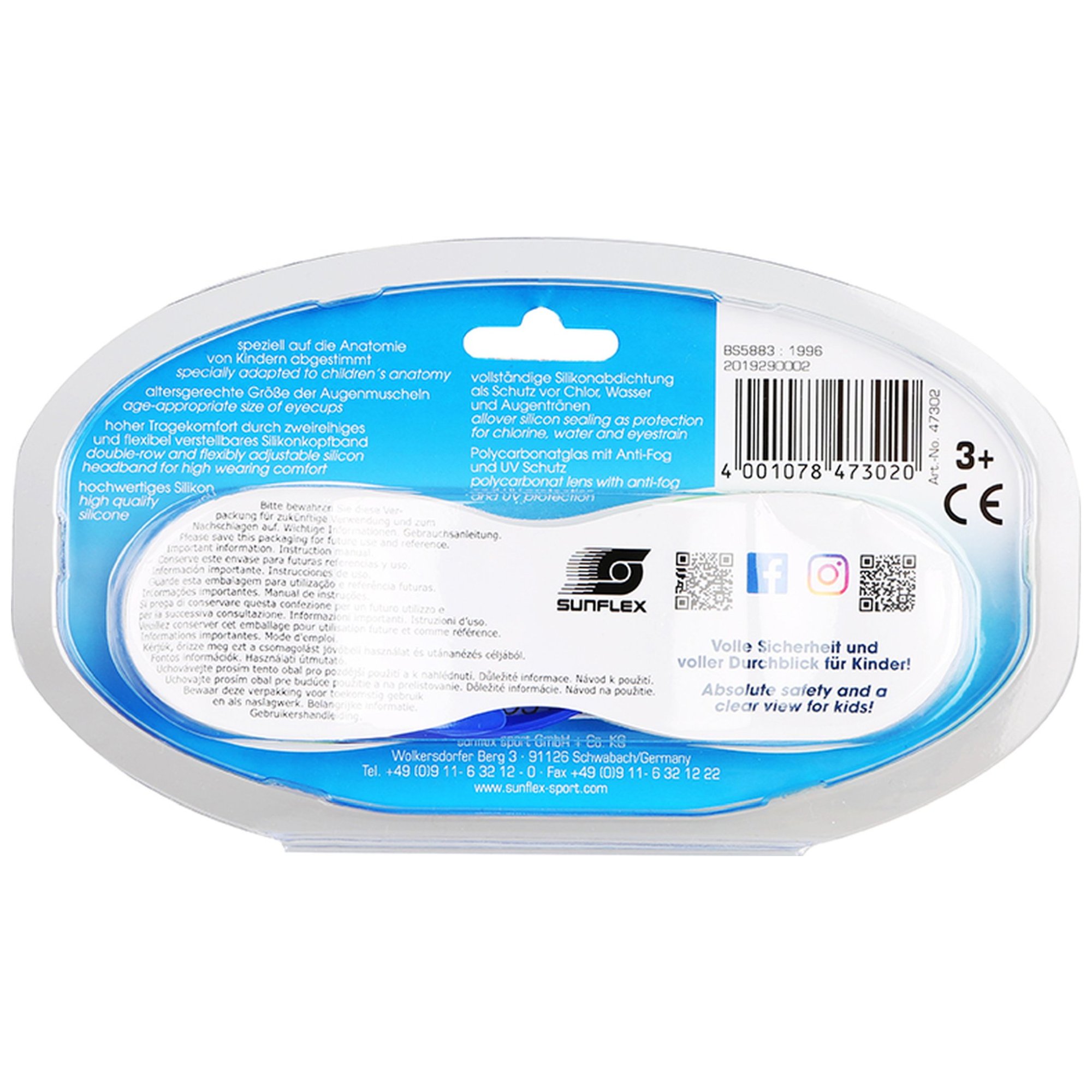 sunflex Schwimmbrille Prince