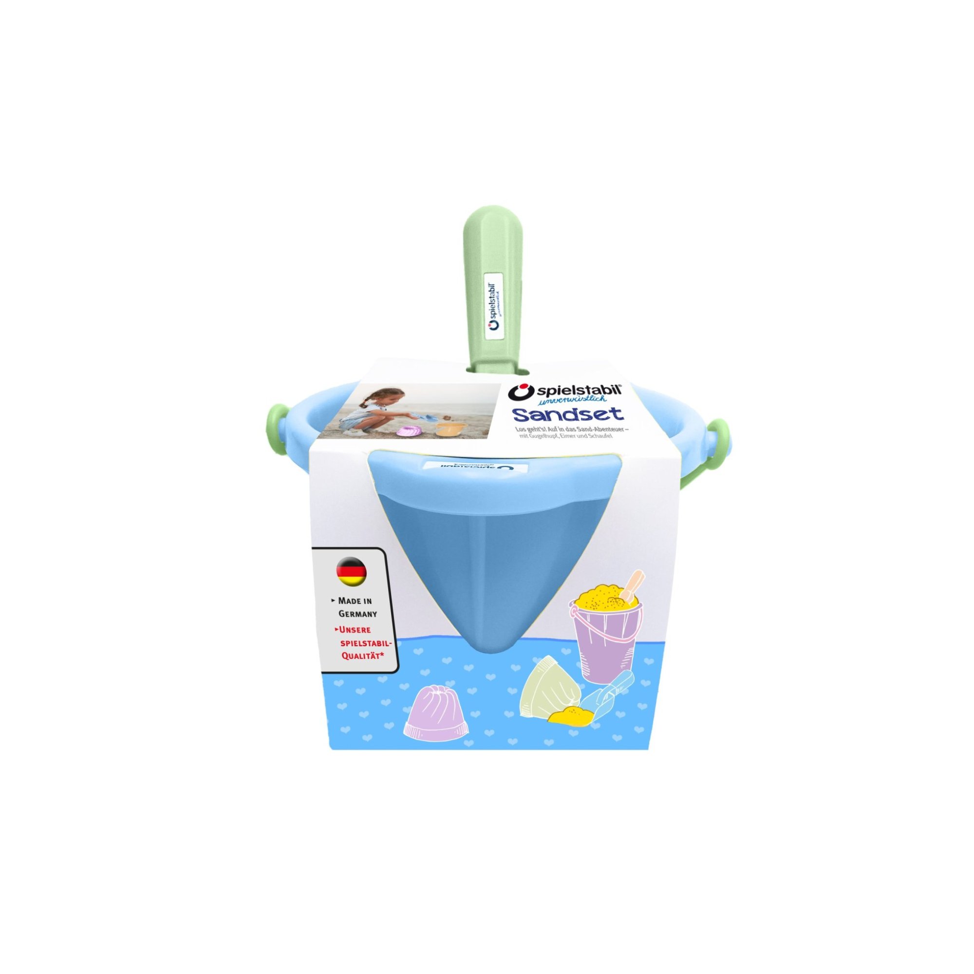 Spielstabil Sand-Set pastell 3-teilig